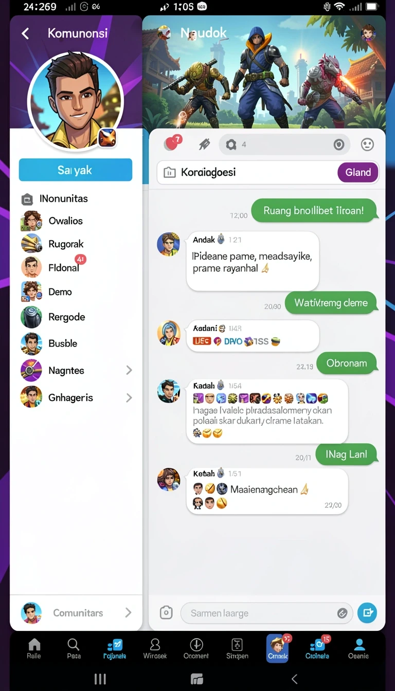 Tampilan utama aplikasi merdeka777 – Game Terbaru 2026